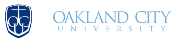 Oakland City University  Logo